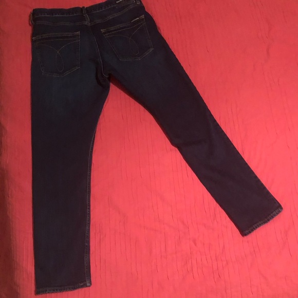 CALVIN KLEIN STRAIGHT LEG JEANS SIZE 33 INSEAM 32 - Picture 7 of 15